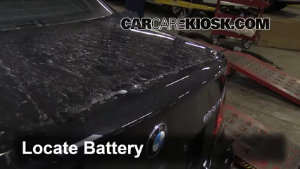 2010 BMW 528i 3.0L 6 Cyl. Battery Replace